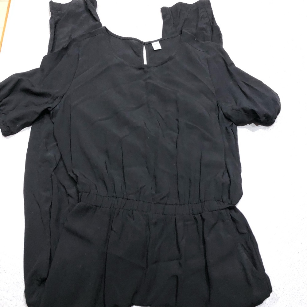 Black jumpsuit